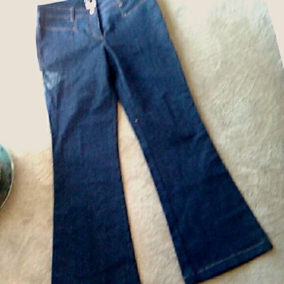 NWOT Escada Dark Wash Jeans - Picture 11 of 13
